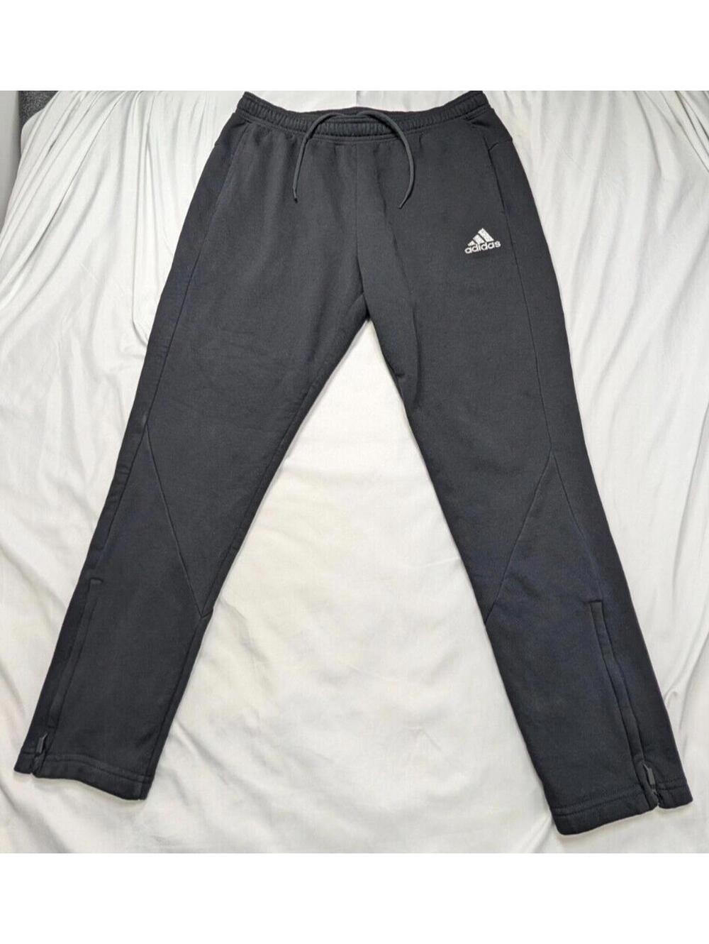 Adidas Sweatpants Men's XL Camouflage Logo Black Tapered HN2868 Jogger